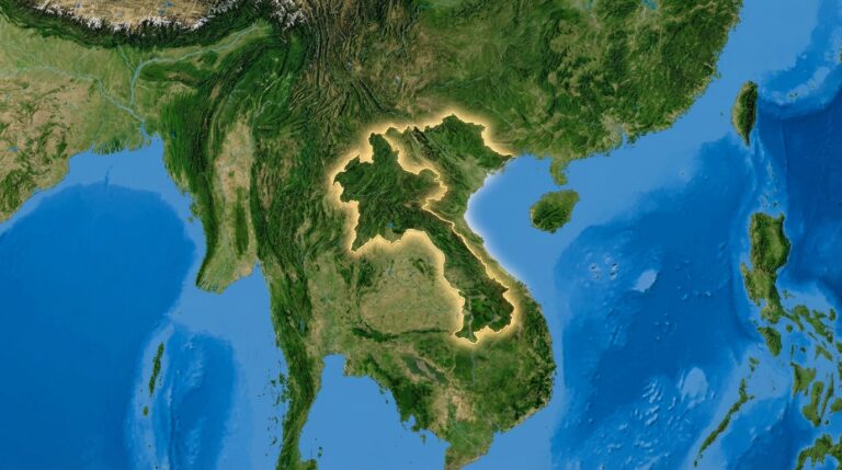 découvrez où se situe le laos sur la carte du monde, un pays d'asie du sud-est riche en culture et paysages naturels.