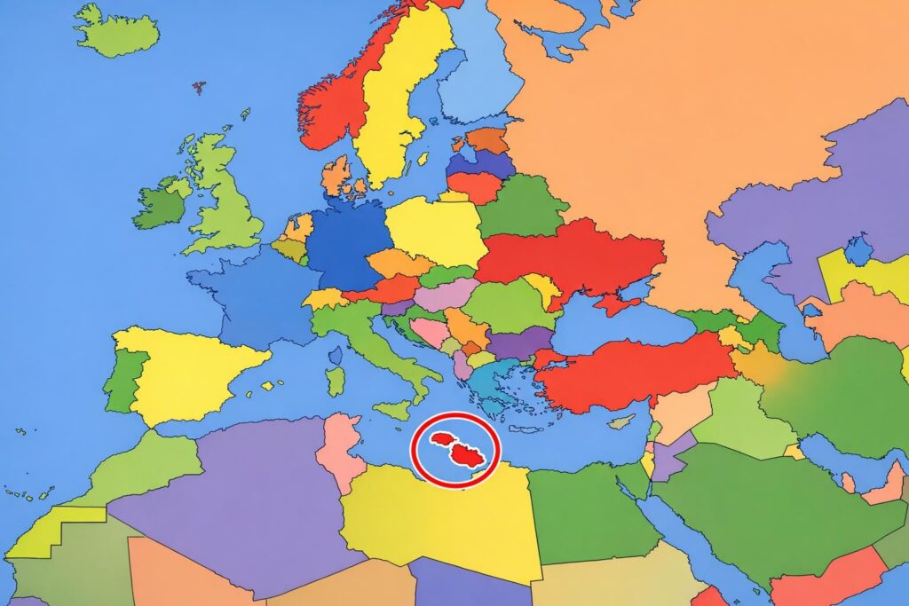 découvrez la localisation exacte de malte sur la carte du monde, son positionnement en méditerranée et son importance géographique.