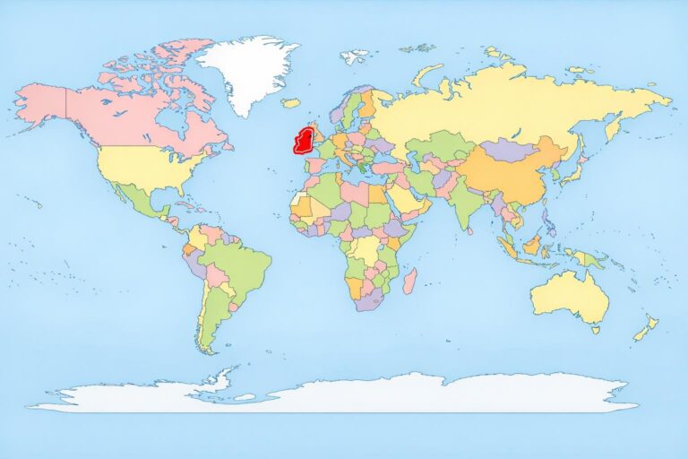 découvrez la localisation précise de l'irlande sur la carte du monde et apprenez-en plus sur ce pays insulaire unique en europe.