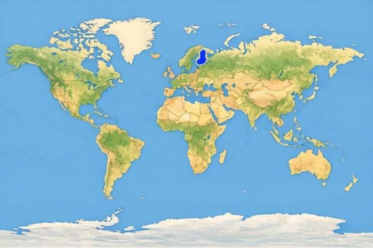 découvrez où se situe la finlande sur la carte du monde, son emplacement en europe du nord ainsi que ses frontières et pays voisins.