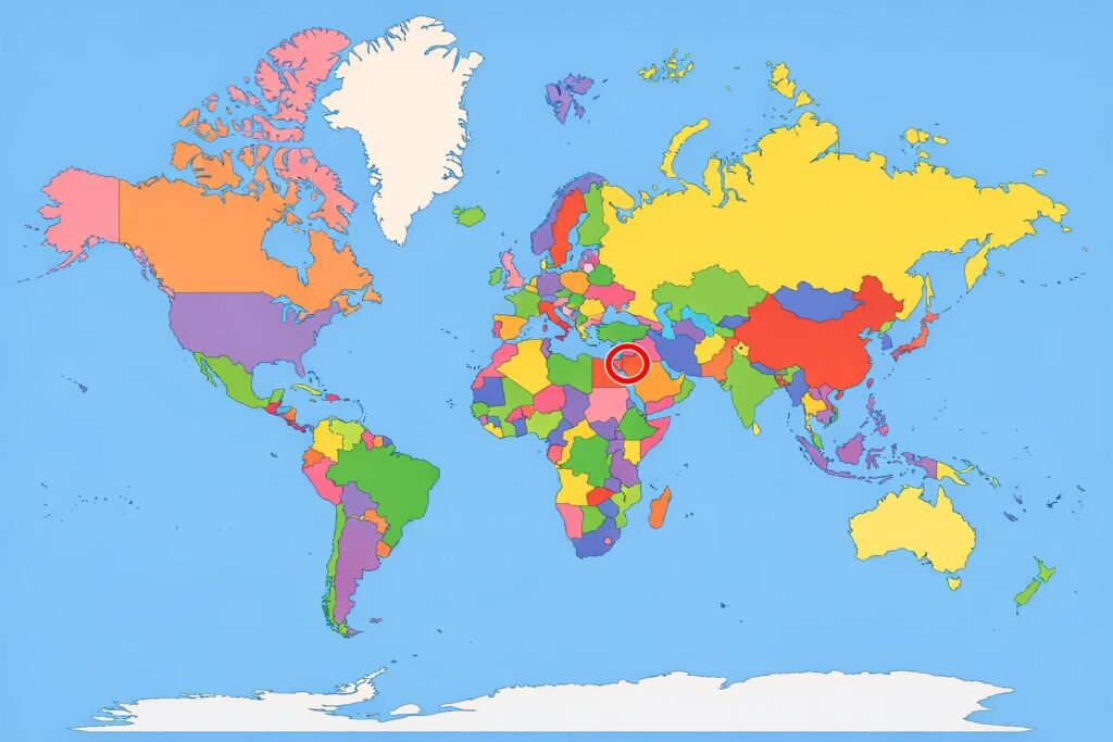 découvrez la localisation précise de la macédoine du nord sur la carte du monde et apprenez-en plus sur ce pays situé dans les balkans.