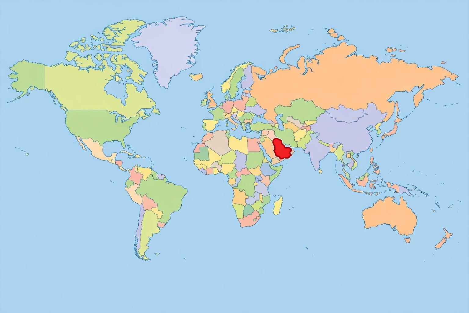 Où se trouve la Russie sur la carte du monde — free download